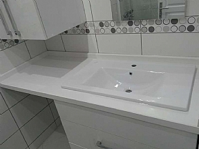 Banyo tadilatını Tamamlayan Tabiki Belenco Tezgahdır Banyonuza Yakışan bir Belenco Banyo Tezgahıı Şık Bir Görüntü Alır