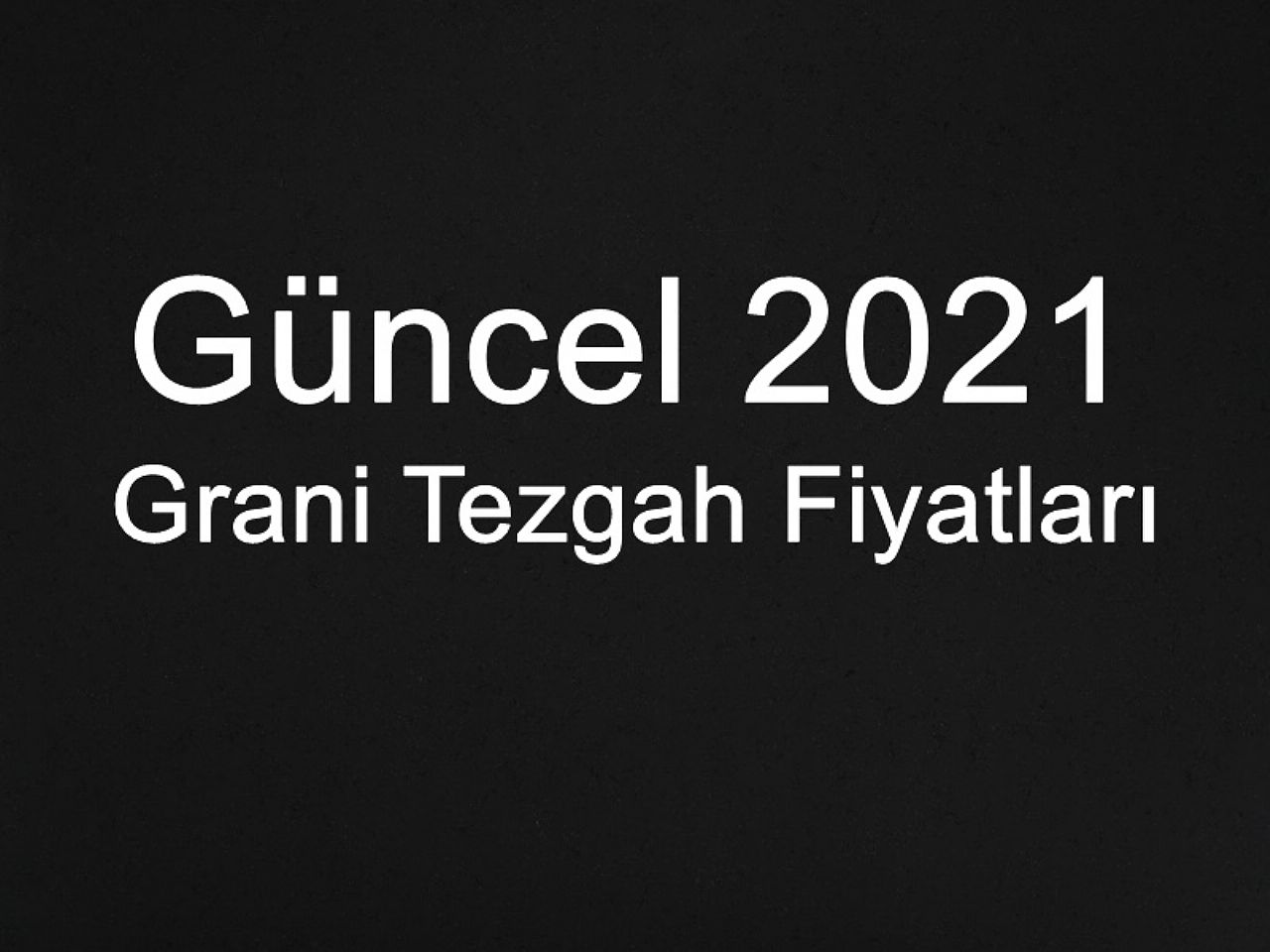 Granit Tezgah Fiyatları 2022